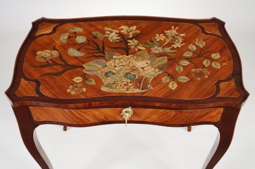 Furniture  - Table with mechanism stamped by Louis Moreau
