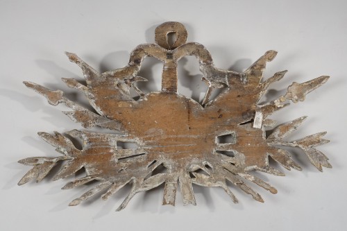 Antiquités - 18th century giltwood war attributes