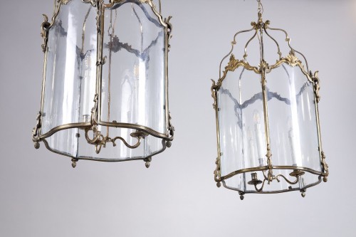 Antiquités - Pair of Louis XV period lanterns