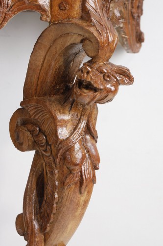 Antiquités - Console with Chimera Regency period