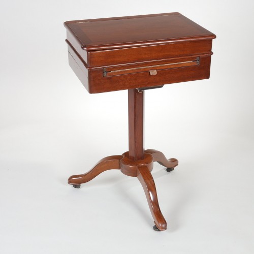 Louis XVI - CANABAS mahogany lectern table