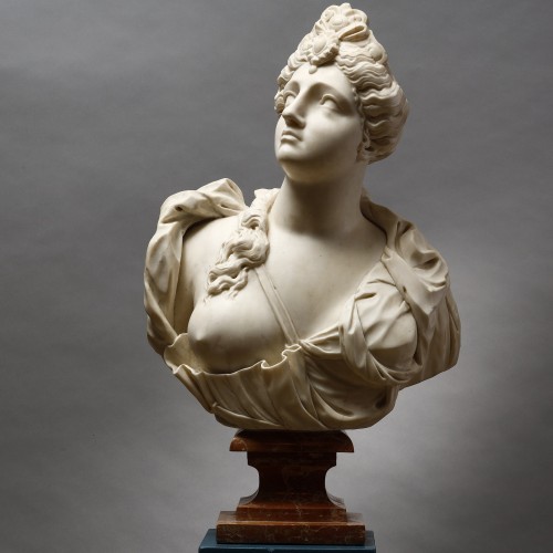  - Paire de bustes à l'Antique de Tommaso Rues, XVIIe siècle