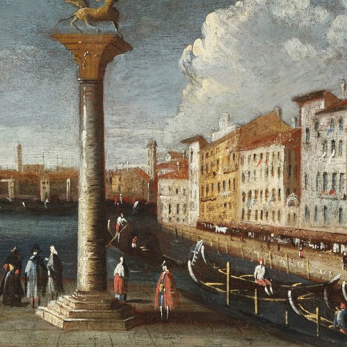 Paire de Vedute, Attribué au “Maître des vues de la Fondation Langmatt” - Galerie Gilles Linossier