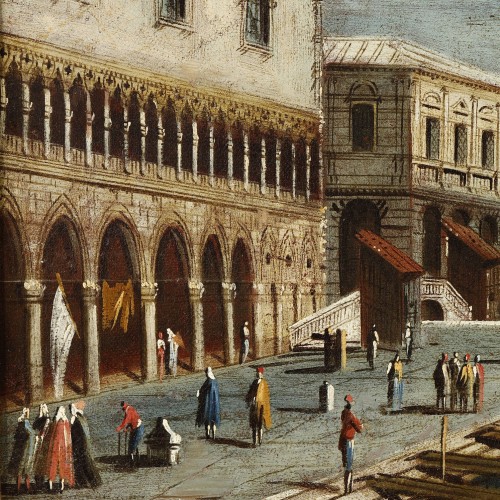 XVIIIe siècle - Paire de Vedute, Attribué au “Maître des vues de la Fondation Langmatt”