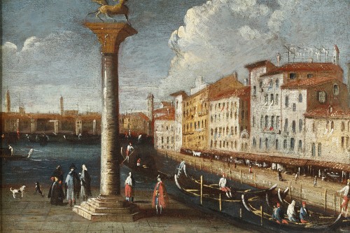 Paire de Vedute, Attribué au “Maître des vues de la Fondation Langmatt” - 