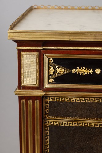 XVIIIe siècle - Cartonnier d'époque XVIIIe siècle attribué à Bernard Molitor