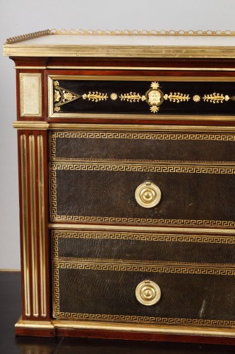 Louis XVI - Cartonnier d'époque XVIIIe siècle attribué à Bernard Molitor