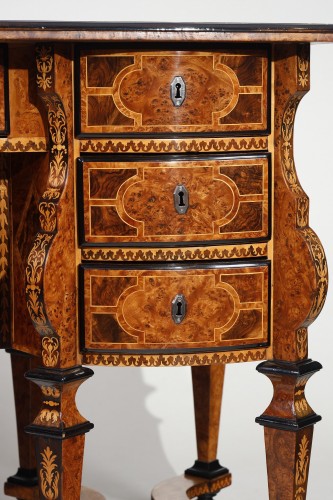18th century - Mazarin desk circa 1700-1710, Attributed to Thomas Hache