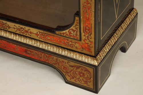 18th century - Large Louis XIV Boulle marquetry bookcase attributed to Nicolas Sageot