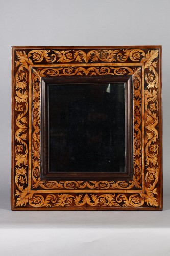 Louis XIV - Small mirror from Grenoble, attributed to Thomas Hache Late 17th - early 18