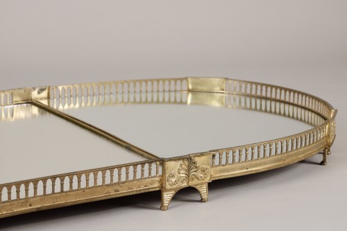 Directoire - centerpiece gilded bronze in three parts, Directoire period