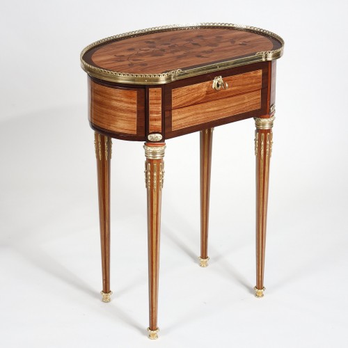 Mechanical table stamped Roussel - Furniture Style Louis XVI