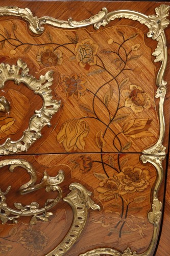 Louis XV period commode stamped by Jacques Dubois - 