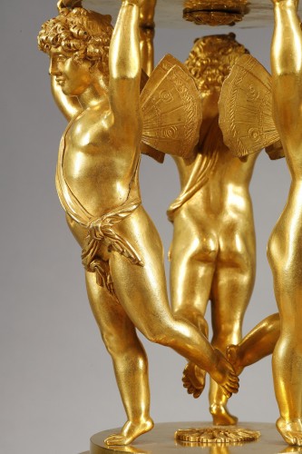 Antiquités - Large gilt-bronze centerpiece Attributed to Pierre-Philippe Thomire
