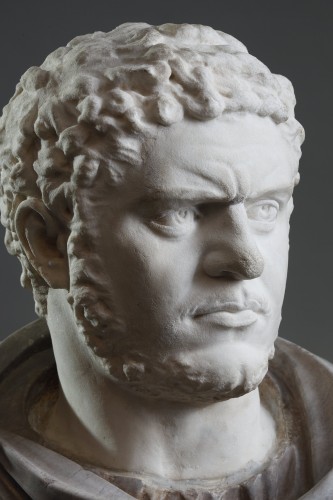 Marble bust of Emperor Caracalla - Sculpture Style 