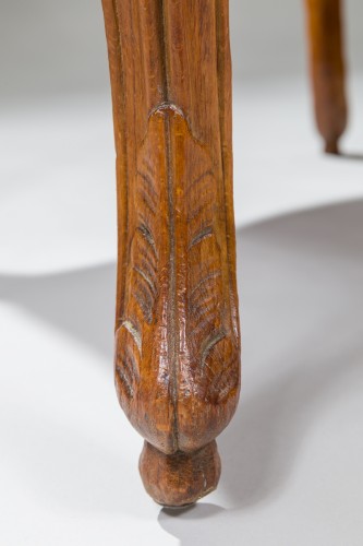 XVIIIe siècle - Paire de fauteuils cannés d’époque Louis XV, estampillés de Canot