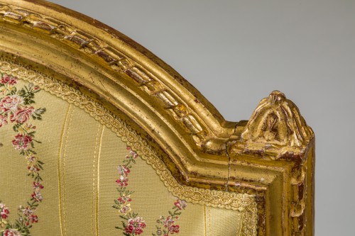 Sièges Fauteuil & Bergère - Paire de fauteuils Louis XVI estampillé Sené