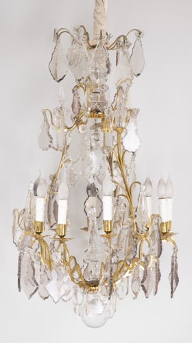 A French 19th century crystal cage chandelier - 