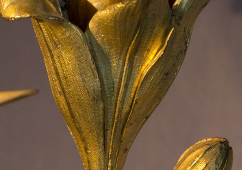 Louis XVI - Paire de cassolettes Louis XVI en marbre et bronze doré