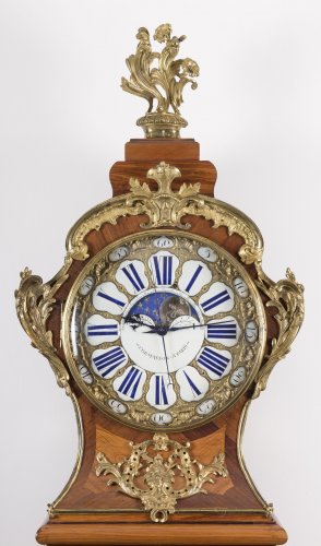 Horlogerie Horloge de Parquet - Régulateur d’époque Louis XV, estampillé Antoine Foullet