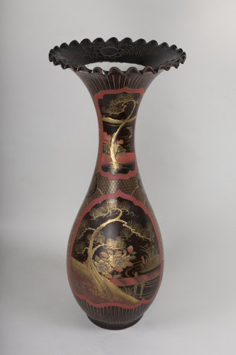  - Pair of 19th century Japanese vases