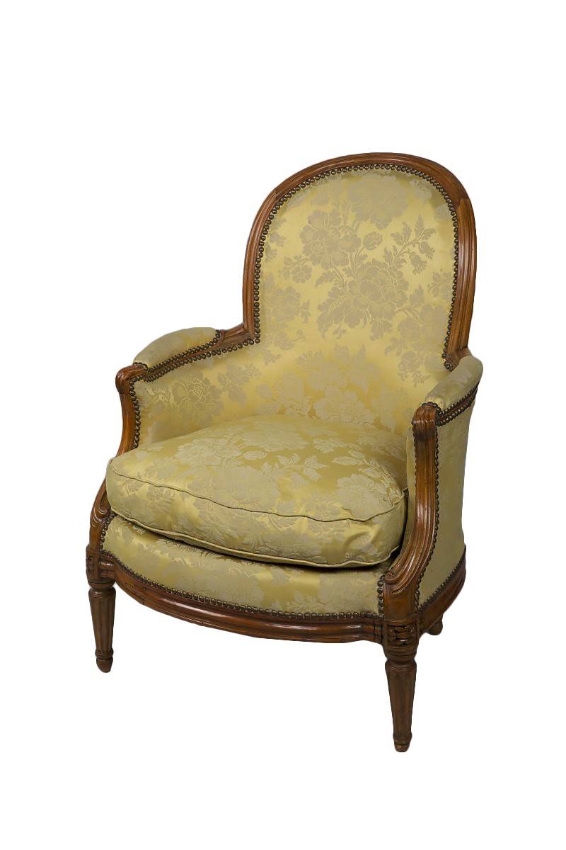 French Bergere Armchair Of Transition Period Ref39379