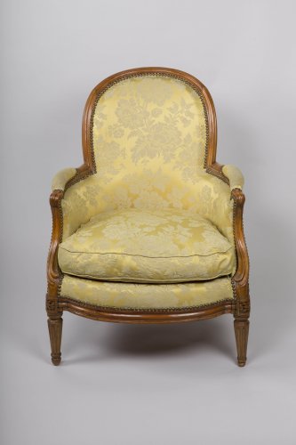 French Bergere armchair of Transition period - 