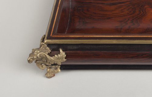Objet de décoration Encrier - Encrier en palissandre et bronze doré d'époque Louis XV