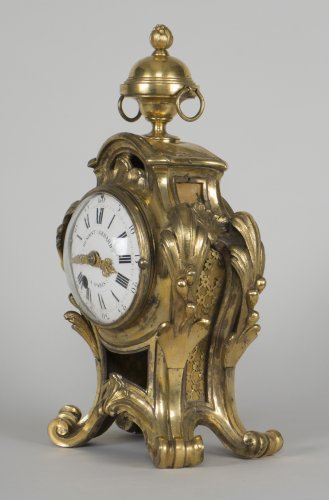 Louis XV Clock Signed By Benoist Gerard à Paris - Horology Style Louis XV