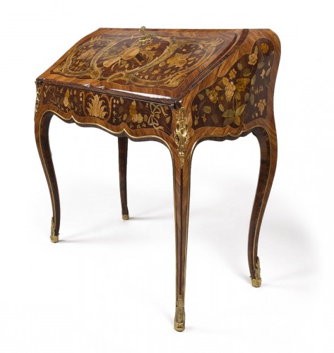 Louis XV "Dos d'Ane" Desk Stamped by Peridiez