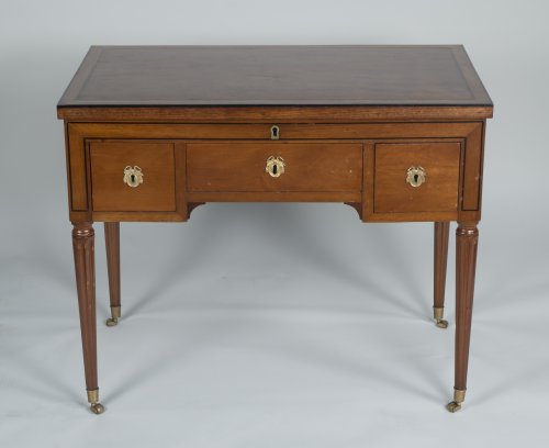 Coiffeuse d'homme d'époque Louis XVI - Mobilier Style Louis XVI