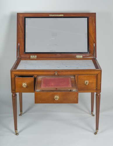 Mobilier Coiffeuse - Coiffeuse d'homme d'époque Louis XVI