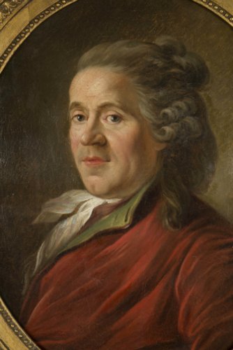 Portrait d'homme attribué à François André VINCENT - Tableaux et dessins Style 