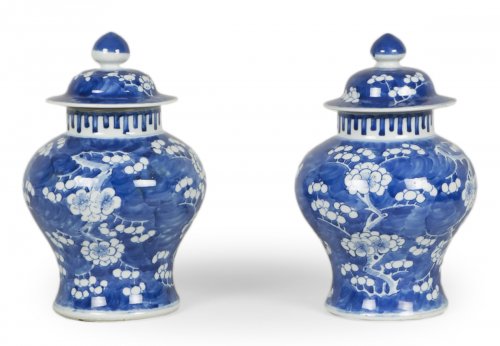 Pair of Kangxi vases