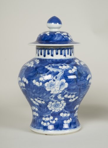 Paire de vases Kangxi - Galerie Gilles Linossier