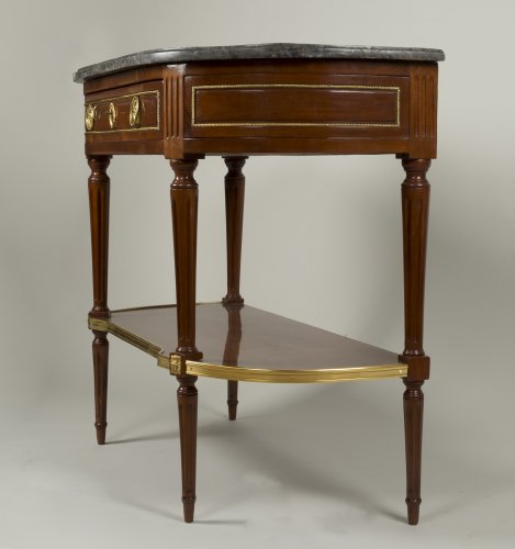 Louis XVI - Console en acajou d'époque Louis XVI