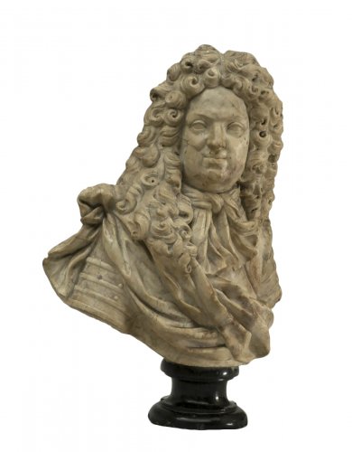 Coysevox, attributed to, circle of - Bust of Grand Dauphin