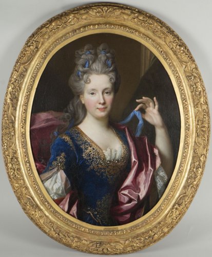  - Nicolas de Largillière (Paris 1656-1746)  - Portrait  of Geneviève Chamillard