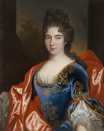 Antiquités - Atelier de Nicolas de Largillière - Portrait de Marie Dorothée du Saux