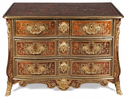 Louis XIV Boulle Marquetry commode attributed to Nicolas Sageot