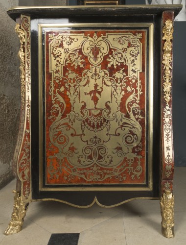 18th century - Louis XIV Boulle Marquetry commode attributed to Nicolas Sageot