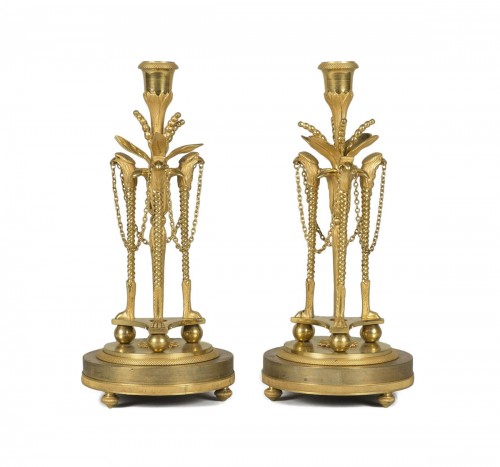 Pair of louis XVI candlesticks