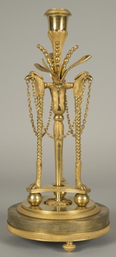 Lighting  - Pair of louis XVI candlesticks