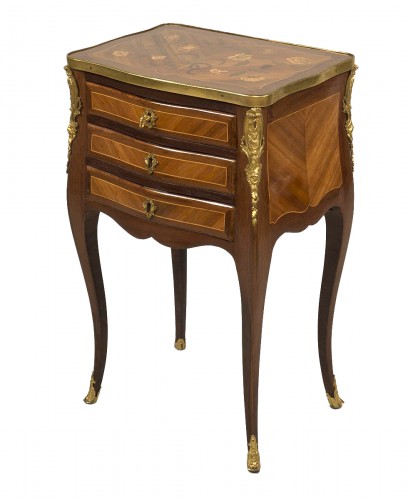 Petite table chiffonnière estampillée JB GALET