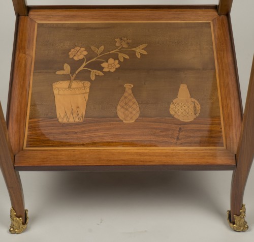 Furniture  - Small Bonheur du jour stamped L*Boudin