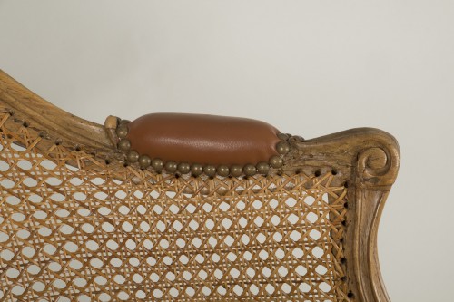 18th century - Louis XV armchair attributed to E. Meunier