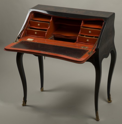 18th century - European Lacquer Dos d&#039;Ane Desk