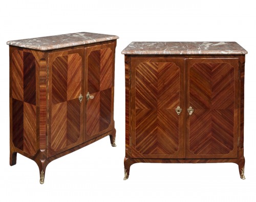 Pair of buffets stamped by Wolff