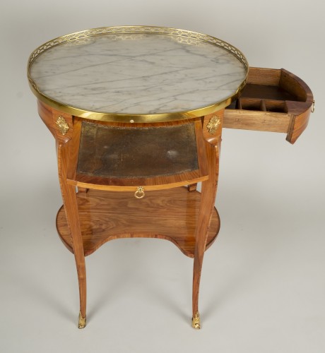 Mobilier Table & Guéridon - Table de salon d'époque Transition attribué à Guillaume Cordié