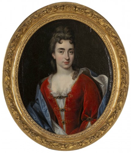 Portrait of Marie Anne Maudet - Etienne Odot Garot Dubuisson (1652, 1732)